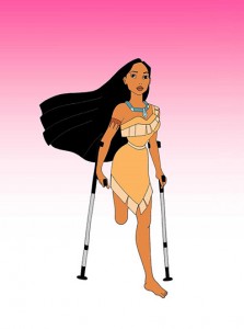 Disabili DOC – Principesse Disney Disabili, Pocahontas