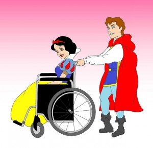 Disabili DOC – Principesse Disney Disabili, Biancaneve e il Principe Azzurro