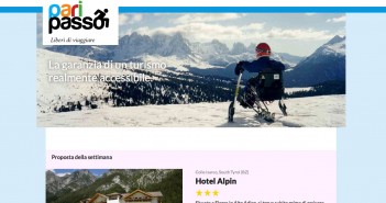 Disabili DOC – Paripasso.it, screenshot della home page