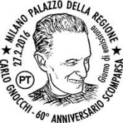 Disabili DOC – Annullo filatelico 60esimo morte Don Gnocchi – Fondazione Don Carlo Gnocchi Onlus