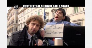 Disabili DOC – Le Iene, servizio di Filippo Roma. Immagine tratta dal video