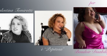 Disabili DOC – Valentina Tomirotti è “Pepitosa” per Boudoir Disability