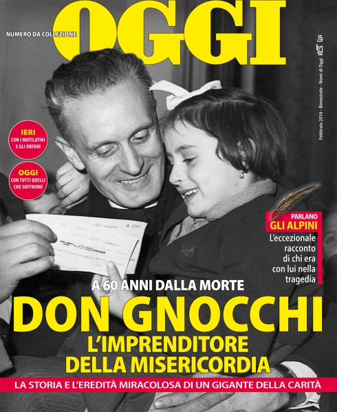 Disabili DOC – Numero da collezione di Oggi dedicato al beato don Gnocchi – Fondazione Don Carlo Gnocchi Onlus