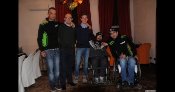 Disabili DOC – Maximilian Sontacchi con parte del team del progetto “Ri-mettiamoci in moto”