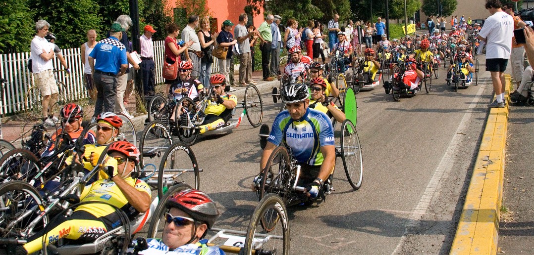 Disabili DOC – Evento Handbike, immagine di repertorio