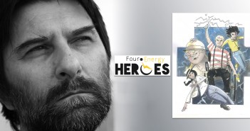 Disabili DOC – L'Arte nel Cuore, fumetto “Four Energy Heroes” disegnato da Luigi Spagnol