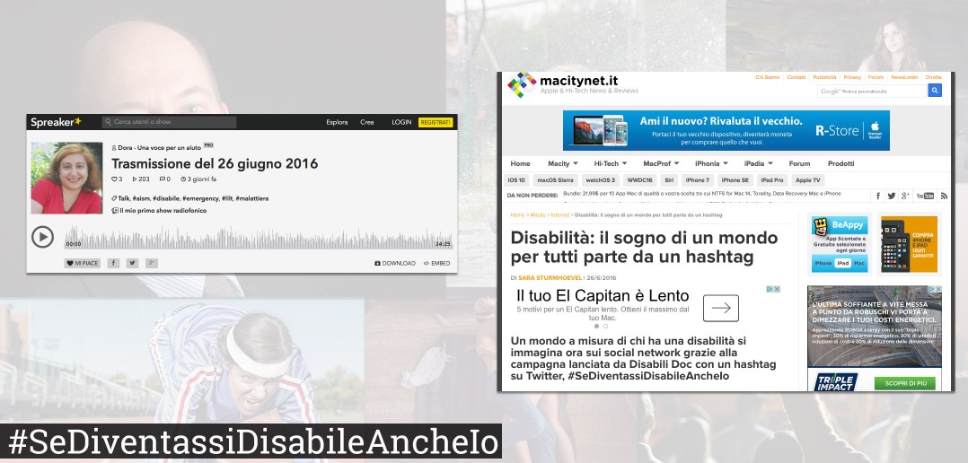 Disabili DOC – Operazione culturale: «#SeDiventassiDisabileAncheIo?»