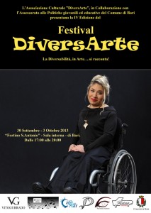 Disabili DOC – Eleonora Goio e le “Diverse Abilità” – Locandina Festiva DiversArte