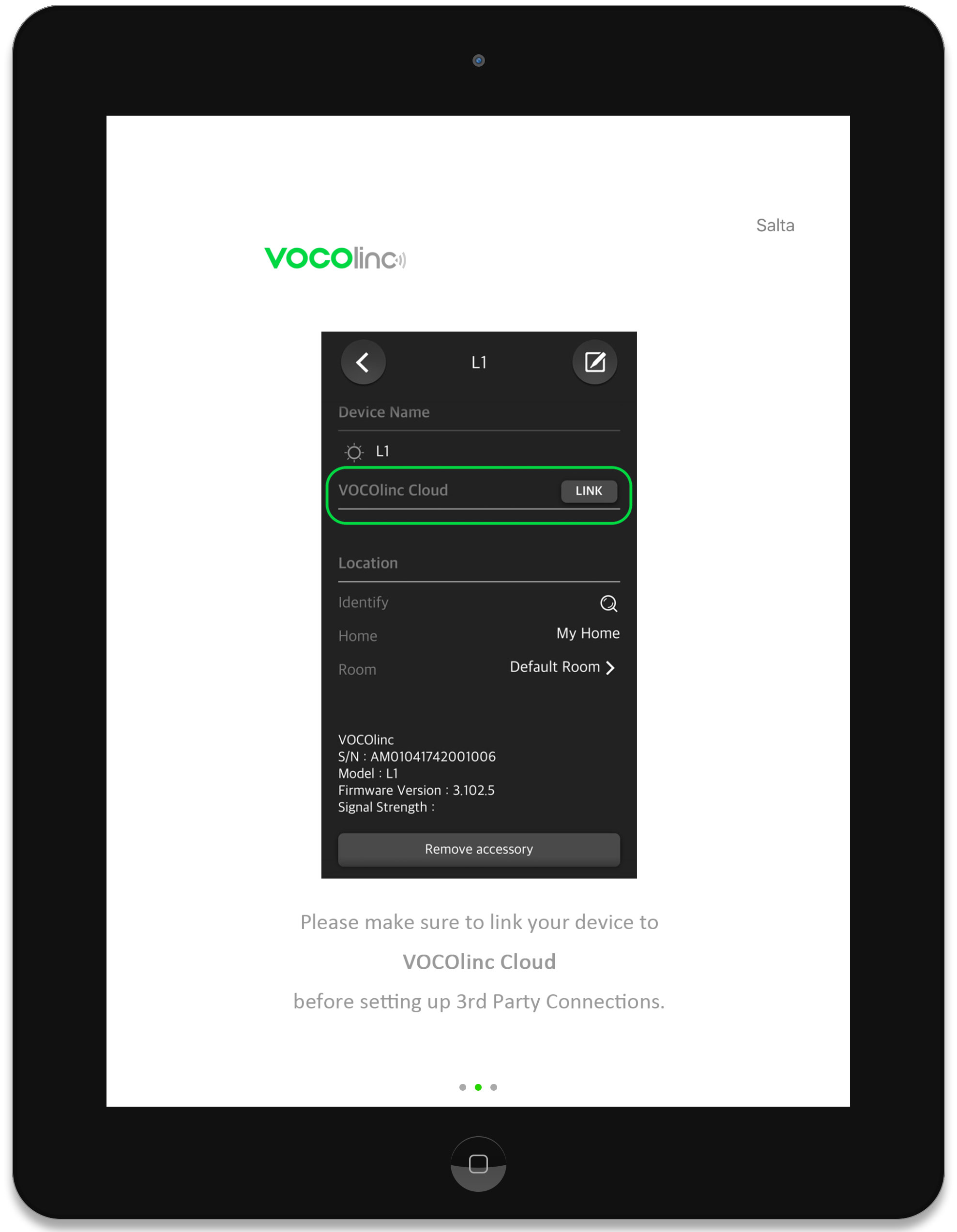 Disabili DOC – VOCOlinc VP2, App “VOCOlinc – LinkWise”; presentazione App, 2ª parte