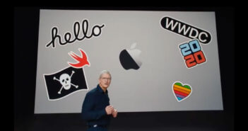 Disabili DOC – Immagine WWDC 2020 di apertura con Tim Cook