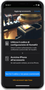 Disabili DOC – “Speciale VOCOlinc” VP3 e PM5 – L'immagine mostra la schermata dell'App VOCOlinc preposta a scassinare il QR Code