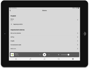 Disabili DOC – “Speciale Sonos Beam” – App Sonos, schermata Sistema ➡︎ Prodotti