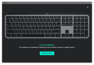 Disabili DOC – “Speciale Logitech MX Keys” – App Logi Options – Il tour è terminato, potete quindi organizzarvi al meglio le impostazioni della tastiera