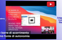 Disabili DOC – Immagine di copertina di “#DAppleAcademy / Parte 3ª / VIDEO / Non negate ai Disabili uno strumento di autonomia: le barre di scorrimento”