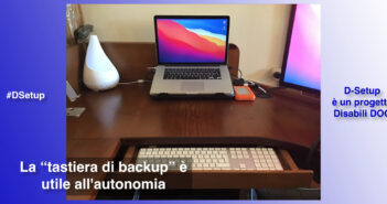 Disabili DOC – Immagine di copertina di “#DSetup / Parte 11ª / Cos'è la “tastiera di backup”? Una previdente soluzione per Disabili”