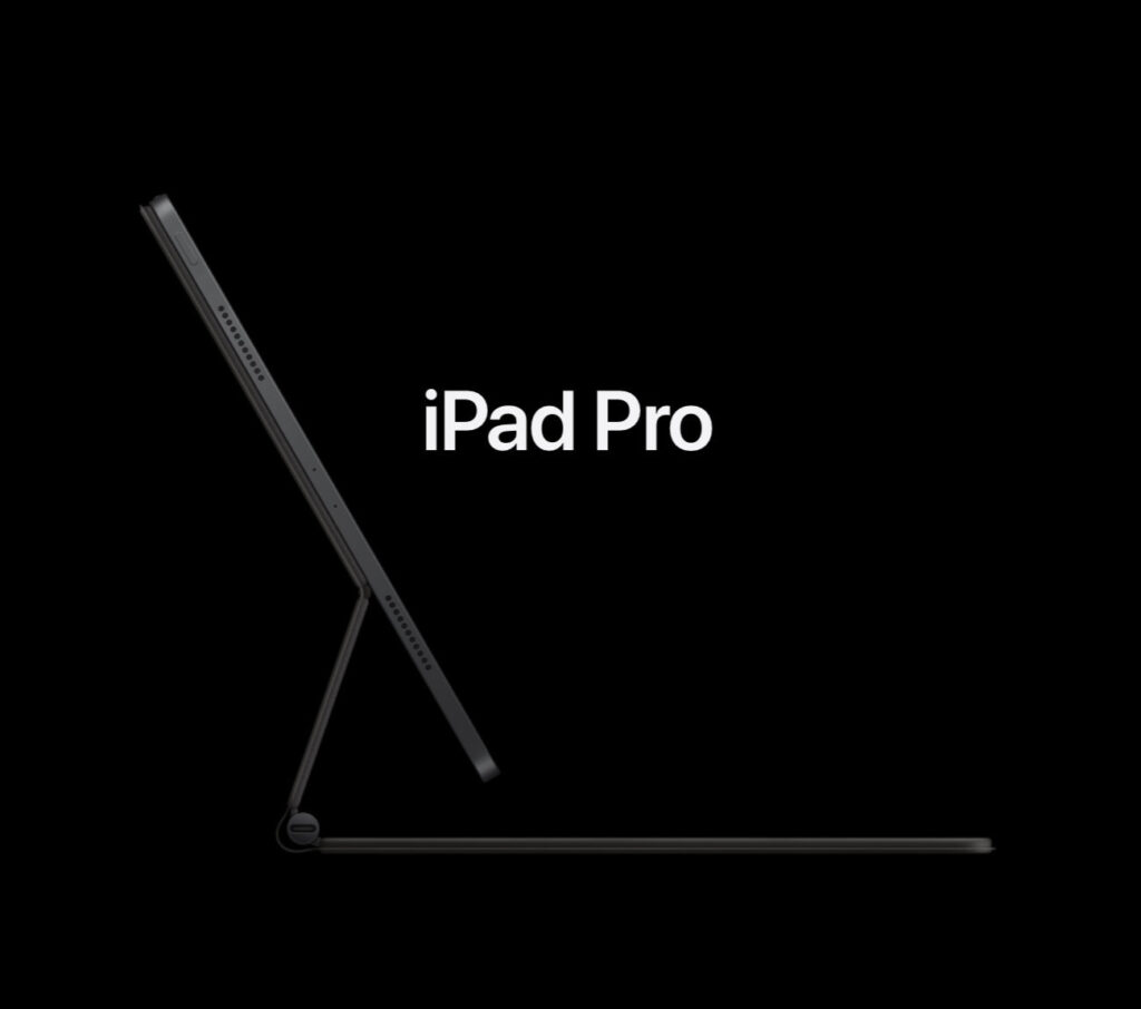 Disabili DOC – L'immagine mostra iPad Pro 12,9" posto sulla Magic Keyboard