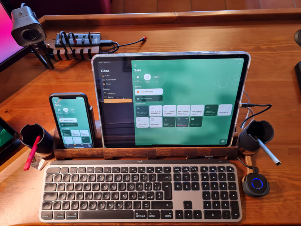 Disabili DOC – Vista globale, lato operatore, del KeyPhonePad