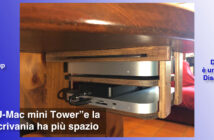 Disabili DOC – Immagine di copertina di: “#DSetup / Parte 16ª / L'Apple Mac mini va sotto la scrivania con “U-Mac mini Tower””