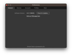 Disabili DOC – App Stream Deck, pannello “Generali”