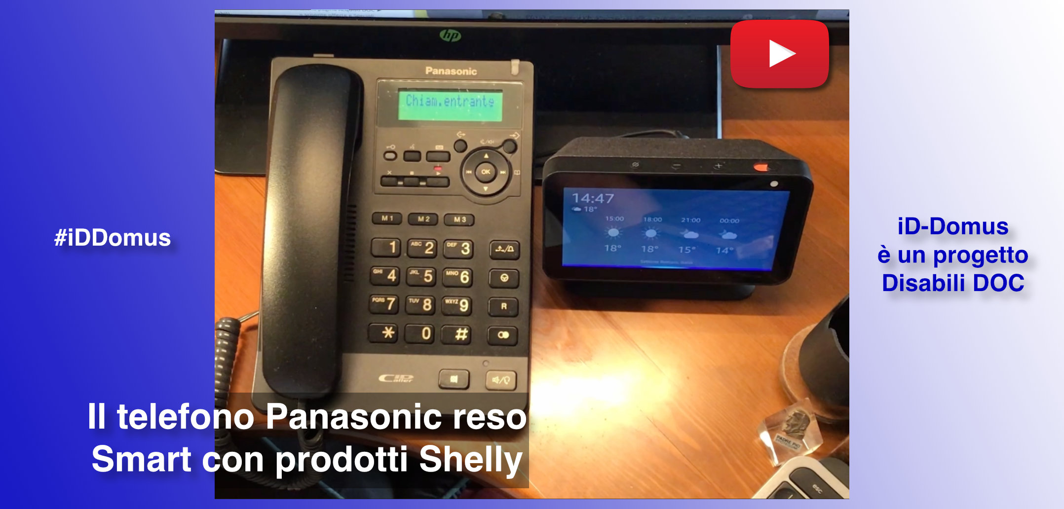 #iDDomus / Parte 8ª / Speciale Shelly (Italia) n. 1 / Ho creato “SmartLandline”: un telefono fisso smart